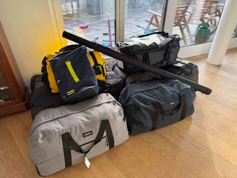 sacs de voyage pour transatlantique en bali catamarans