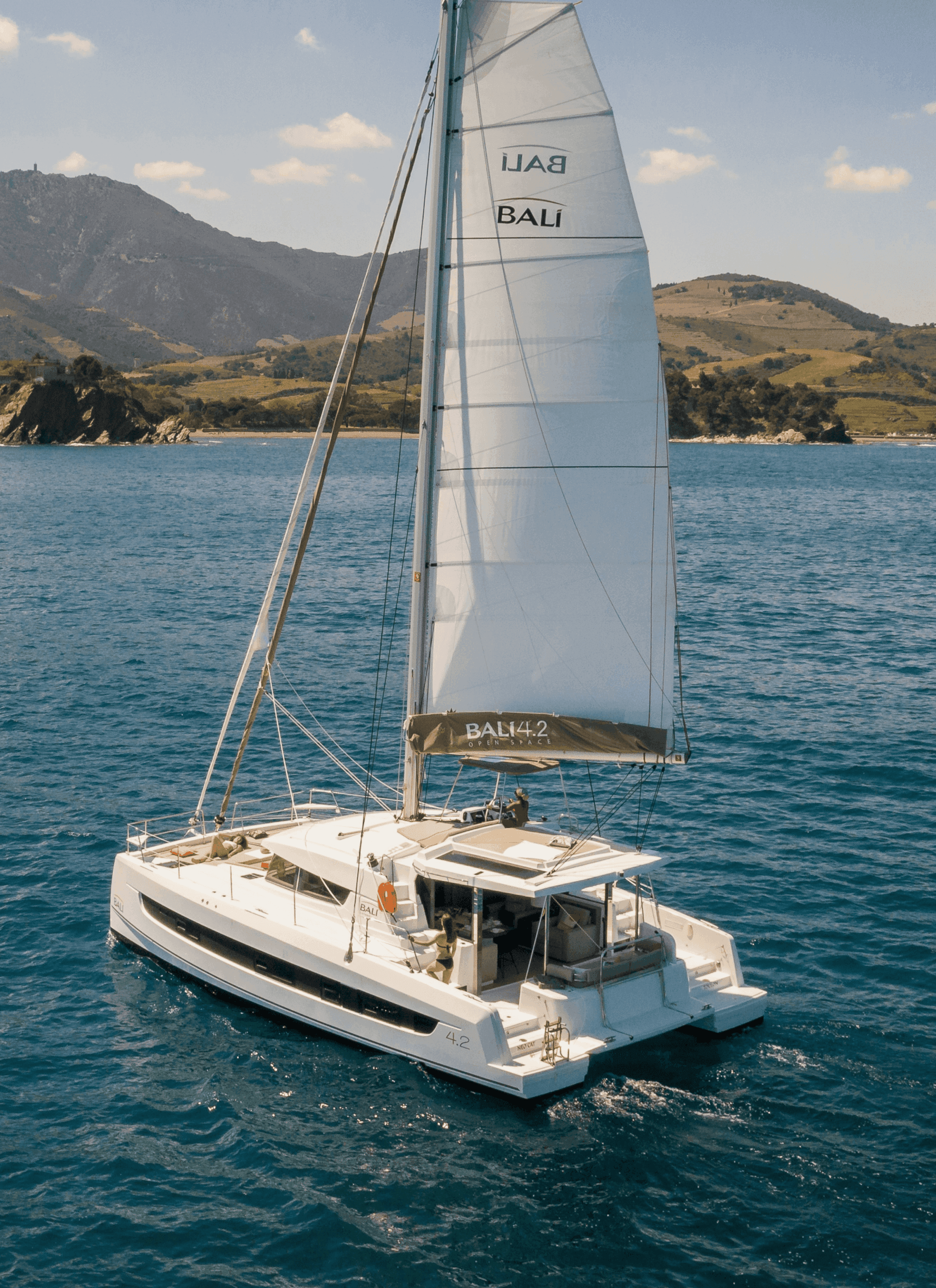 BALI 4.2 en navigation sous voile