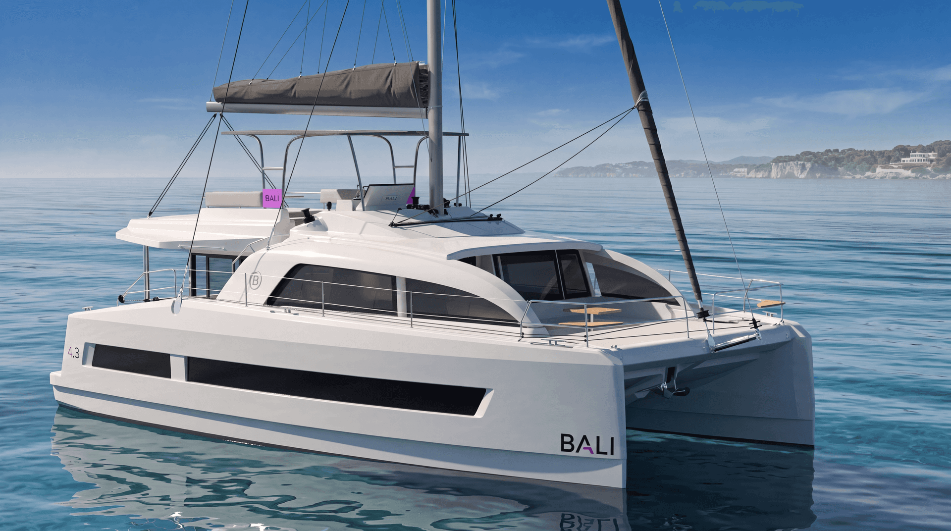 Profil avant tribord BALI 4.3