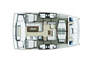 BALI CATAMARANS strives to offer the widest and most opened-up living space possibl 