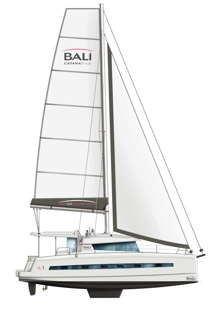 Catamaran BALI 4.1    - pictures, plans and features