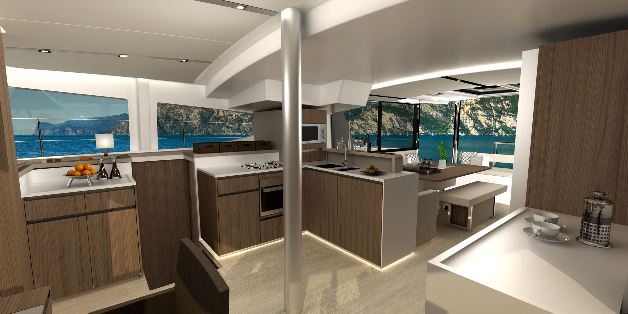 Catamaran Bali 4 8 Pictures Plans And Features